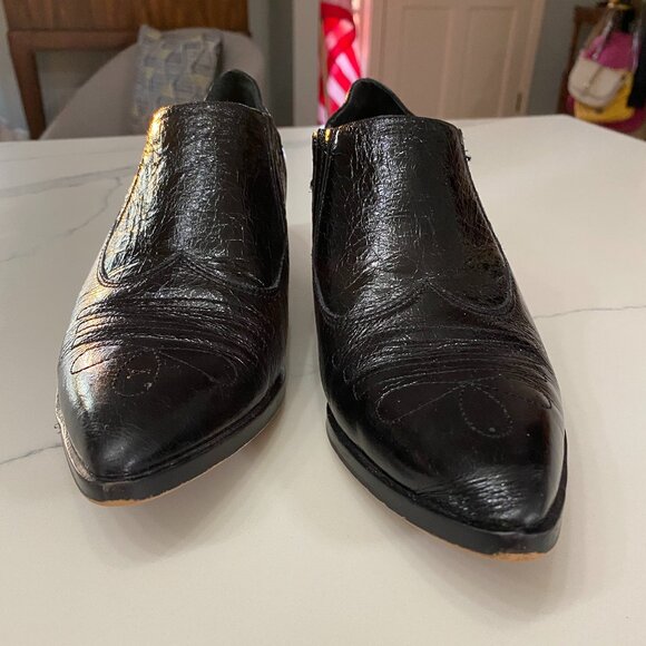 Rebecca Minkoff Western Bootie Soft Leather - Picture 4 of 7